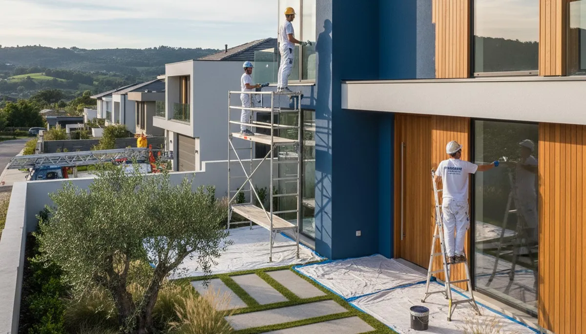 Mesa, AZ exterior house painting by Mesa Paint Pros for desert-ready curb appeal and sun protection