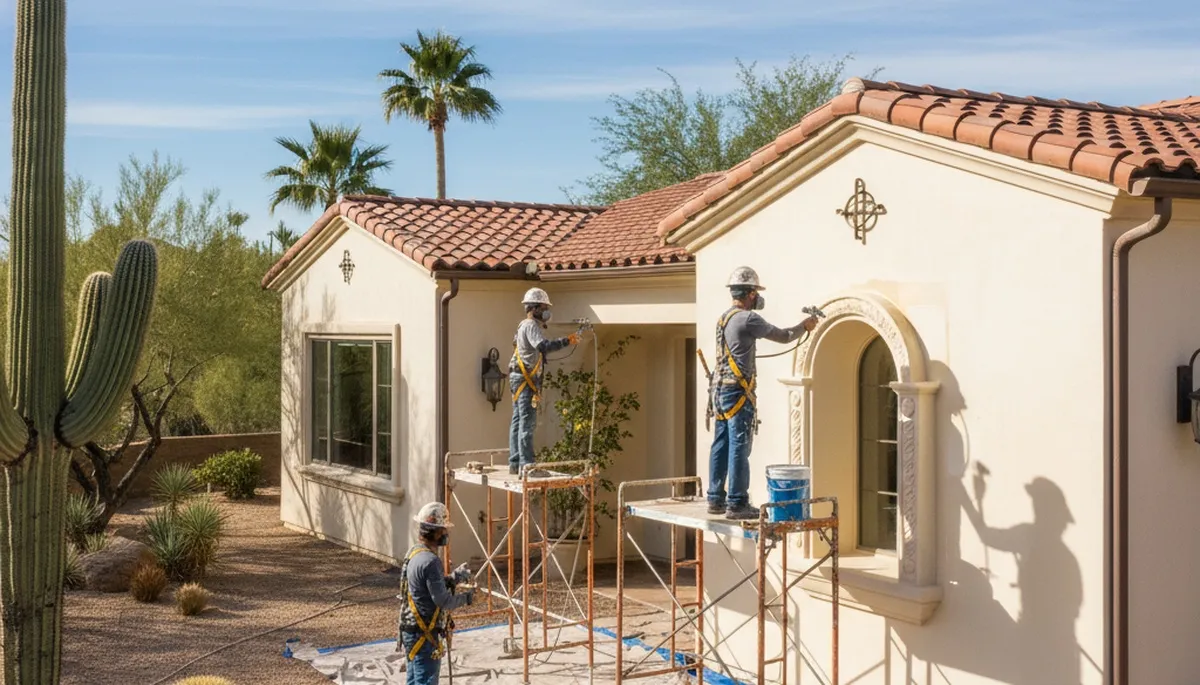 Professional painters providing painting services in Mesa, AZ for homes and businesses