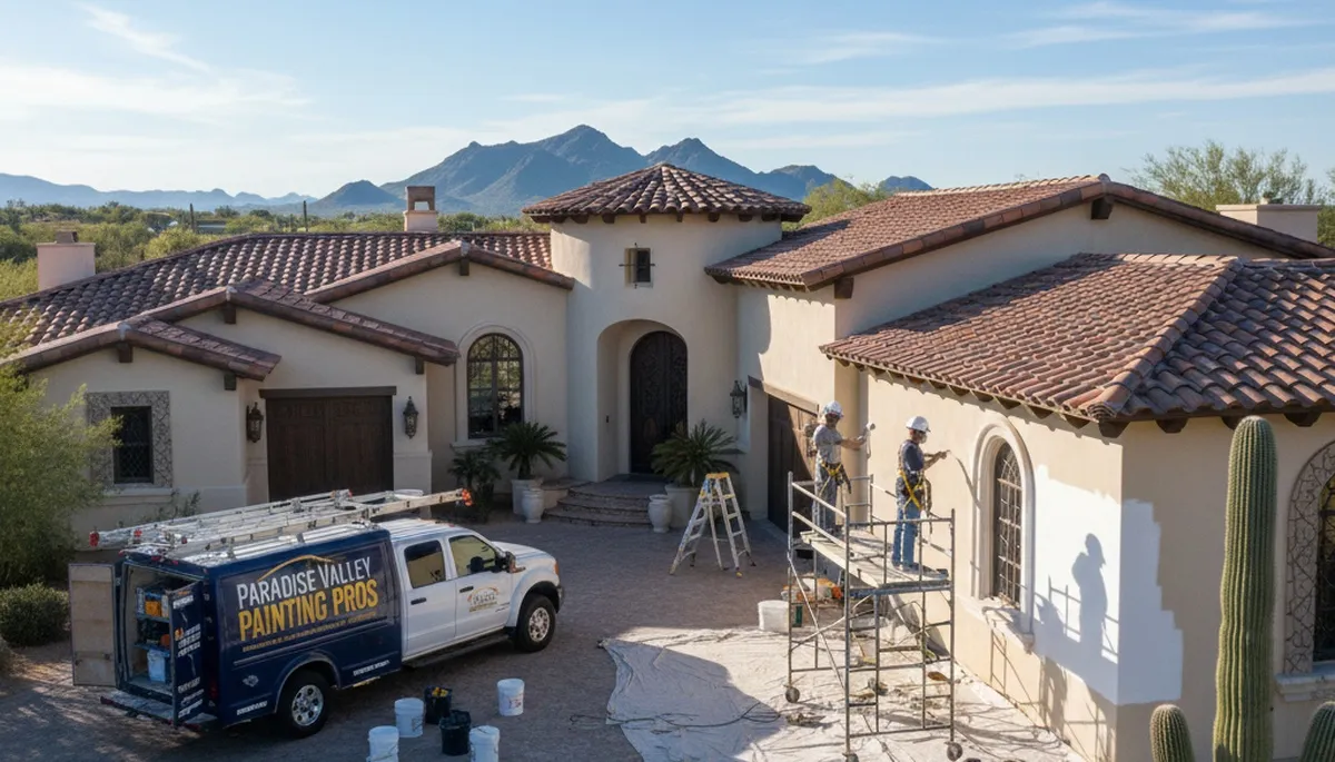 Mesa, AZ painting contractor showcasing professional residential and commercial painting services
