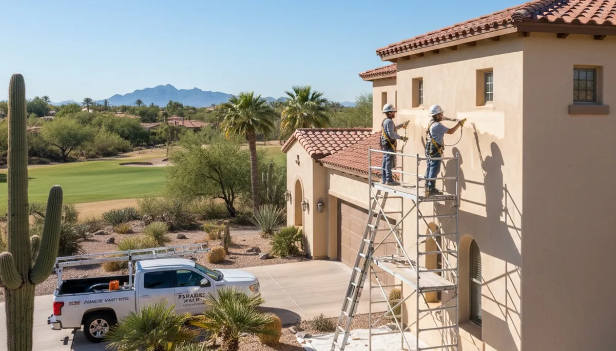 Mesa, AZ painting contractor providing professional interior and exterior house painting services
