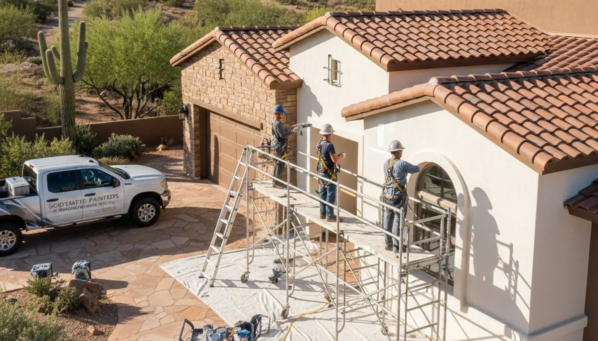 Painters in Mesa, AZ providing professional residential and commercial painting services